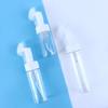 Liquid Froth Pump Brush Head With Cleansing Brush Foaming Bottle Spray Bottle Refillable Bottles