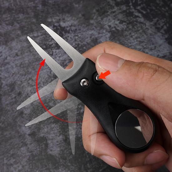Golf Pitchfork Putting Anti-oxidation Heavy-duty Golf Parts Golf Training Aids Pitchfork Tool