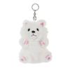 Pink Paws Samoyed Plush Toys Cute Cartoon Soft Samoyed Plush Doll Realistic Fashion Accessories Doll Ornaments