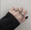 Punk Hip Hop Dark Ring Tide Internet Celebrity Street Dancing Index Finger Ring Personality Jewelry Tail Ring