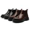 2024 New Men's Martin Boots Autumn Versatile Trend Set Feet One Pedal Thick-soled Height Increasing Men's Boots 2114-A