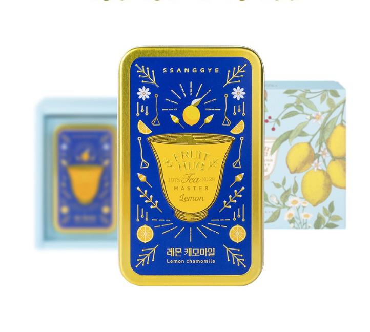 Ssanggye Fruit Hug Lemon Chamomile Tea Can