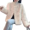 Imitation Lamb Wool Short Coat Women's Clothing Winter New Celebrity Temperament Thickened Coat Top