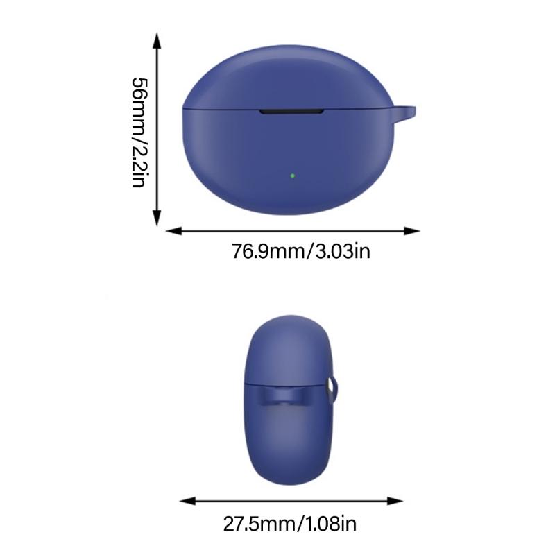 Silicone Case for Earbuds, Anti Drop Dustproof Protective Cover with Slim Design In Multiple Colors