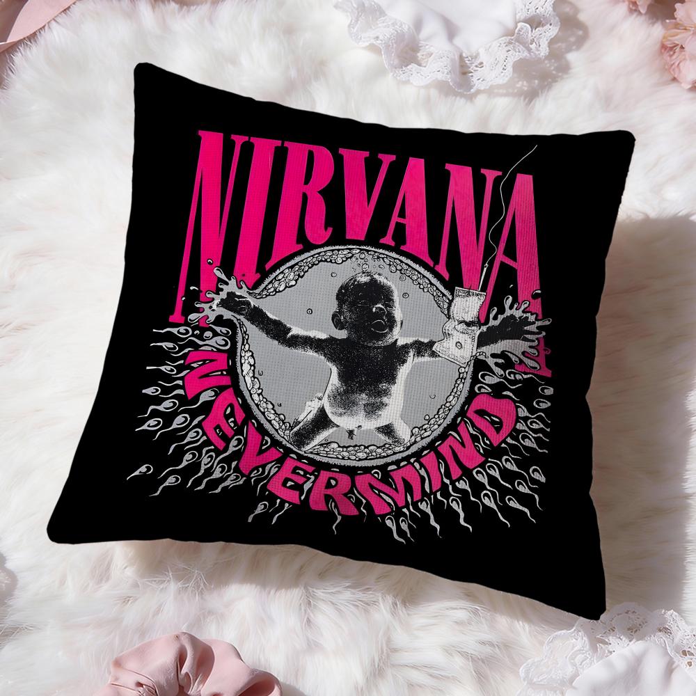 Band Ramones Cushion Cover Premium Comfort Reversible Pillow Cove -Two In One Design for Any Room & Car Interior