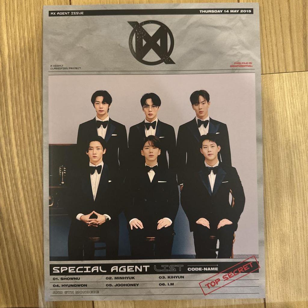 [USED] MONSTA X Korea Official Fan Club Monbebe 6th Generation Kit