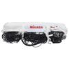 MIKASA Volleyball Soft Volleyball Color Net, Black, NET-100