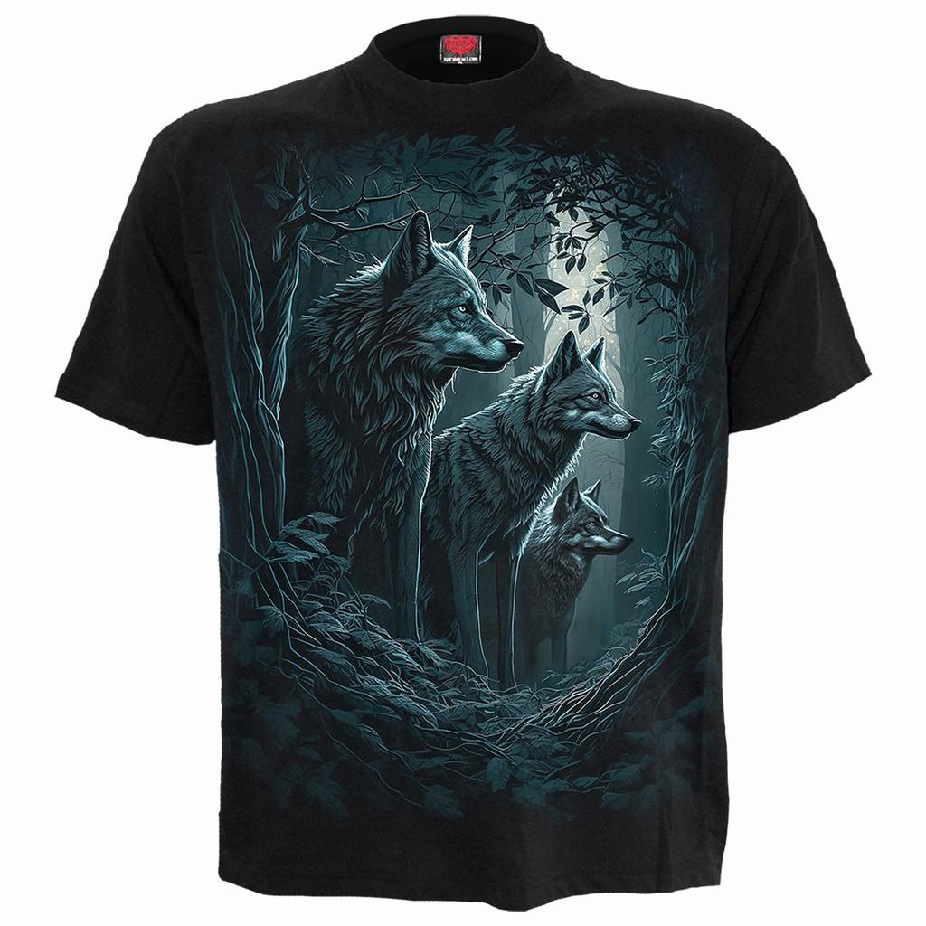 Spiral Direct Unisex Adult Forest Guardians Back Print T-Shirt