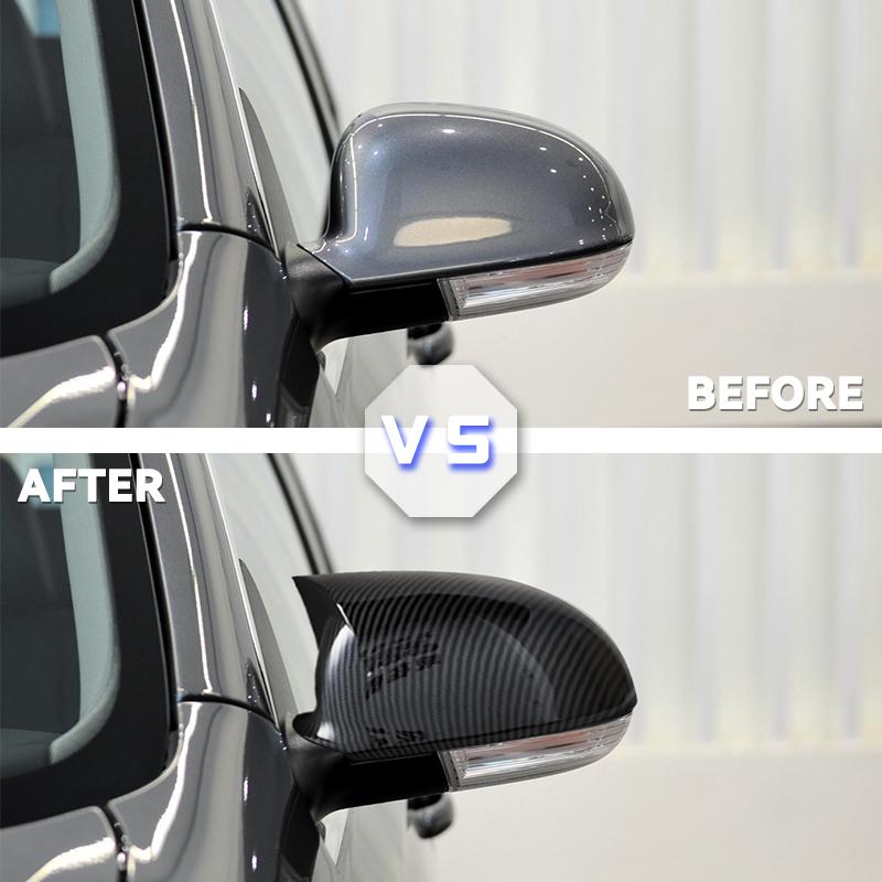 For Volkswagen Golf 5 MK5 GTI Jetta 5 Passat B6 B5.5 Sidespeildeksler Caps For VW Sharan Golf 5 6Plus Variant EOS