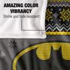 Batman Christmas Fair Isle Blanket