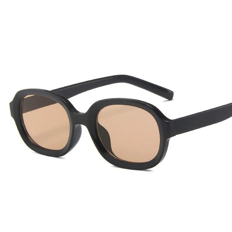 New Trend European and American Sunglasses Male Retro Sunglasses Concave Oval Glasses Sunglasses Women Sun Glasses