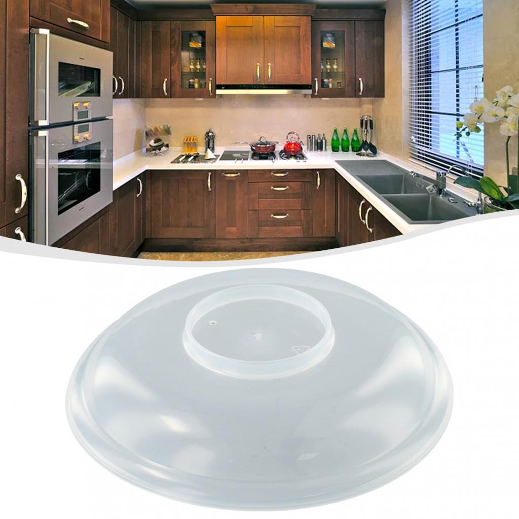 Dustproof Microwave Splatter Cover Lid for Kitchen Use (60 Characters)