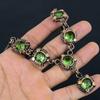 Tsavorite Necklace Handmade Jewelry, 999 Copper Wire Wrapped Necklace Designer Gemstone Jewelry Adjustable Chain Necklace Gift For Mom