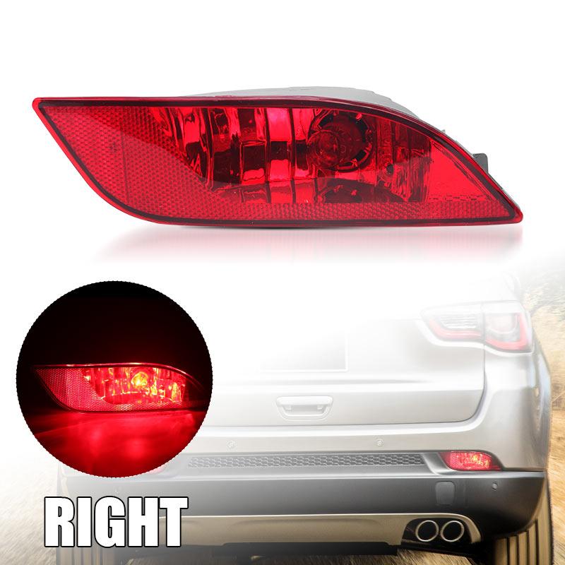Rear Bumper Reflector Tail Light Fog Lamp W/Bulb for Jeep Compass 2017 2018 2019 2020 2021 2022 Left Right 55112674AA 55112675AA