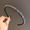 Pearl Headband Rhinestone Korean Headbands Fashion Bezel Hair Band For Women Sweet Non-slip Wash Face Hair Hoops Bezel Headwear