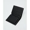 Daks Black European Leather Interior Check Line Wallet Dbwa6e852bk