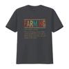 Farming Noun Definition Funny Farmer Farm Lover S T Shirt Vintage Washed Soft Designer Clothes Unisex Homme
