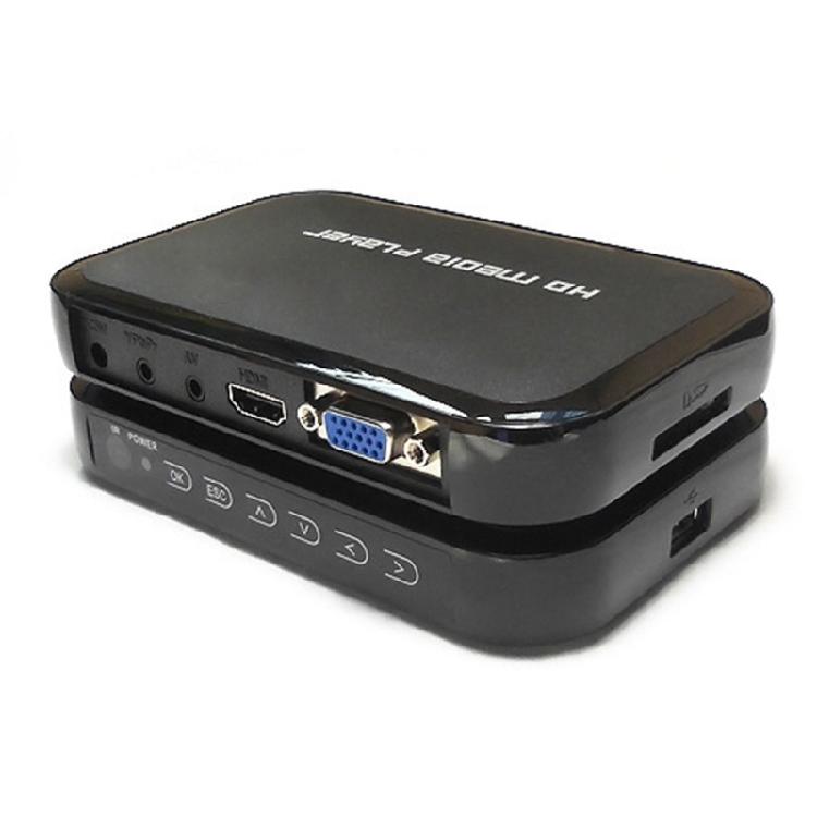 Mini 1080P HDMI Video Player VGA AV Video Media Player TV Box HD Video Player