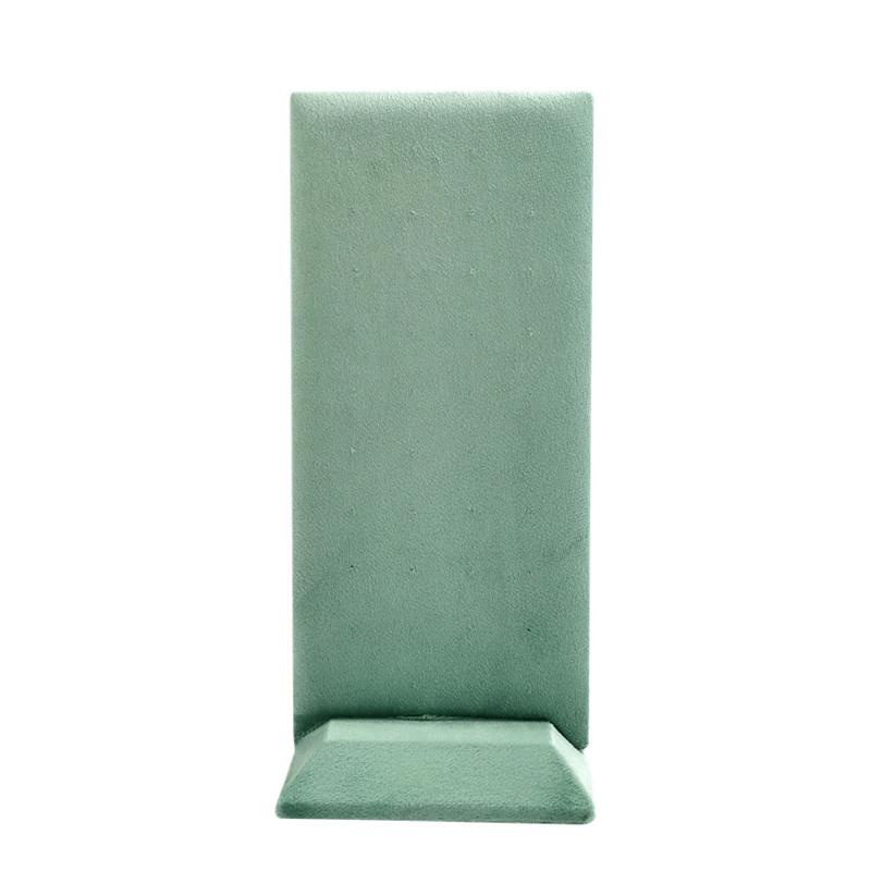 

Высококачественная цветная бархатная стойка-дисплей для хранения ювелирных изделий с 40 отверстиями для хранения серег, реквизит для дисплея для хранения ювелирных изделий 1pc циан