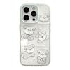 Schnauzer Puppy Suitable for IPhone16promax Apple 15 Mobile Phone Case 14 Cute Korean 13 Transparent 11 Soft