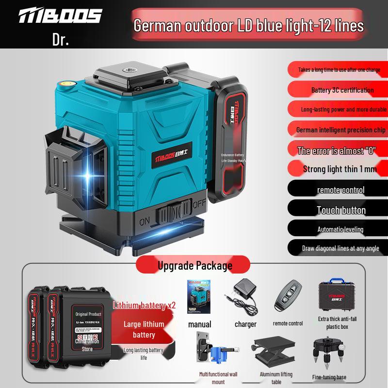 High-Precision Outdoor Anti-Drop Infrared Level