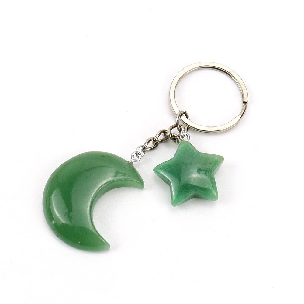 

Crystal Star Moon Pendulum Pendant Keychain Keychain Bag Pendant K48