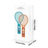 c0y JYS-NS2266 For Nintendo Switch 2 Left and Right Joy-Con Handle s1n Holder Tennis Racket with Lan