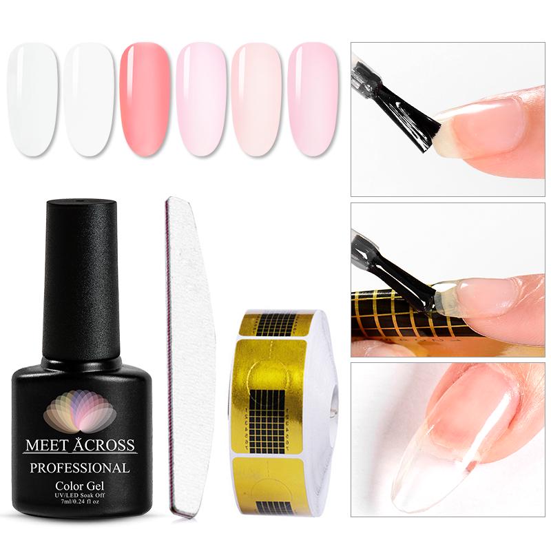 Buy Meet Across Nail Extension Gel Quick Building UV Gel Decoration