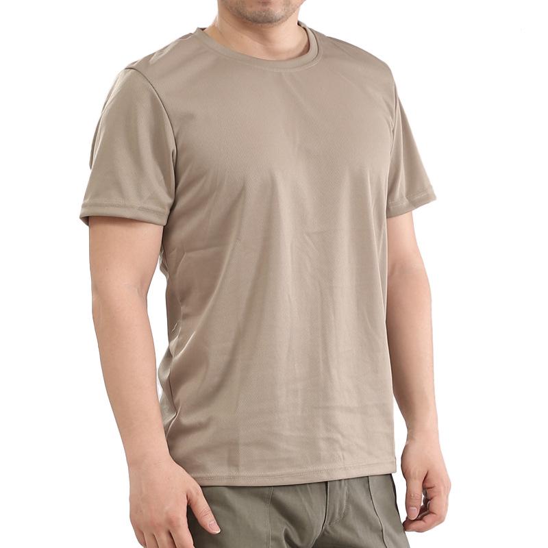 ESDY Quick-Dry Camouflage Crew Neck T-Shirt A413