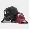 Mom and Dad Embroidered Baseball Hat Retro Sports Running Sunscreen Leisure Daily Versatile Travel Duck Tongue Hat