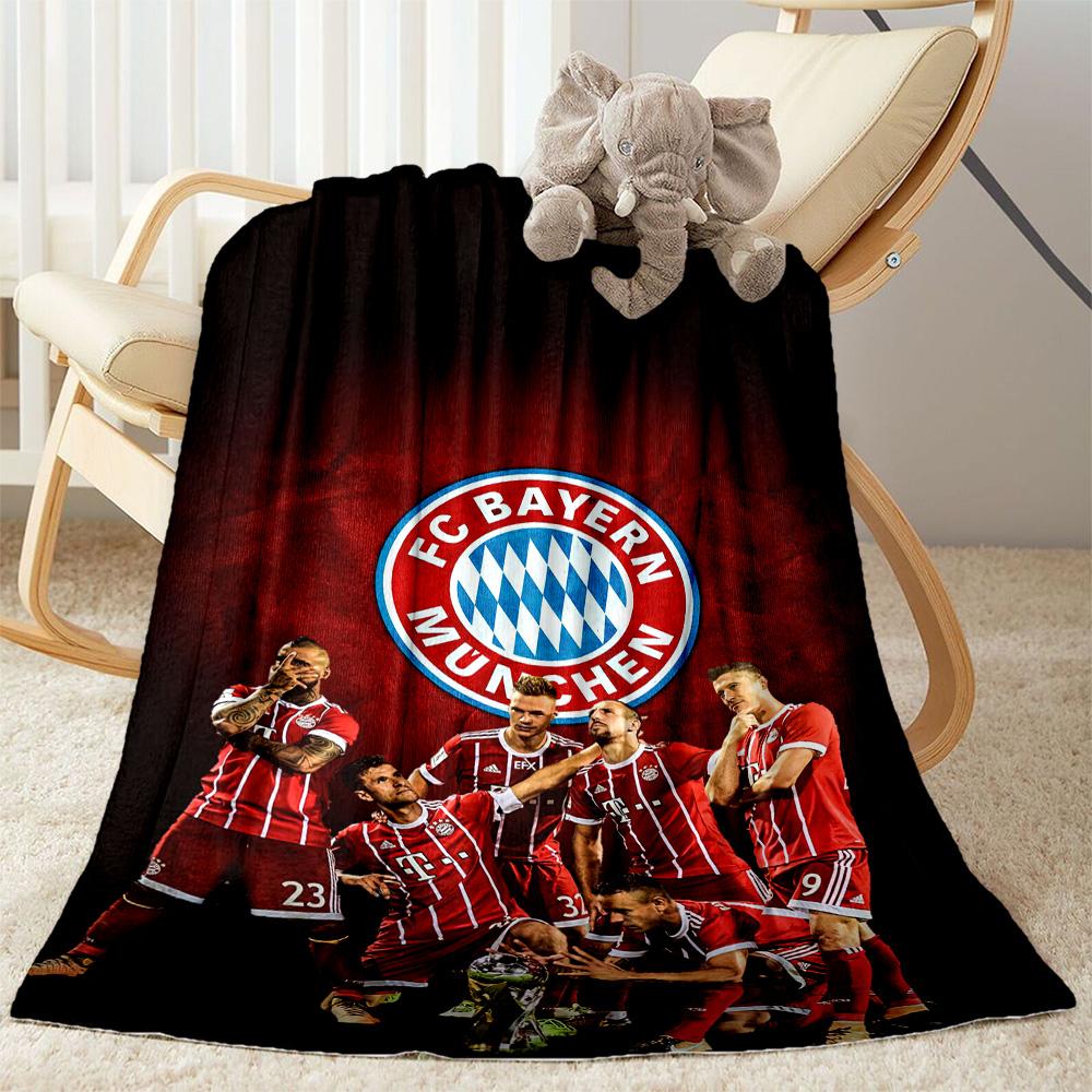 Bayern Munich Blanket Soft & Cozy Great for Office Couch Livingroom for All Occasions Warmthful Decor Gift for Travel Home Birthdays
