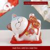 Creative Japanese Fortune Cat Ceramic Piggy Bank - Lucky Gift for Store Openings