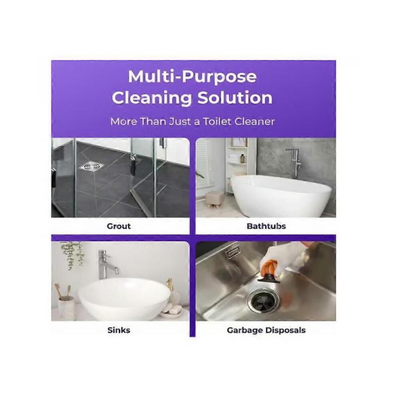 (4pcs)1-5x Fizzclean Toilet Foam Cleaner, Insta-Action Fizzclean Foam Cleaner