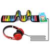 Roll Up Piano, 49 Key Multifunctional Electronic Piano Keyboard Foldable Hand Roll Out Piano, Educational Soft Keyboard