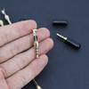 3.5mm Audio Jack Male Connector 3 4 Pole 3.5 Adapter Headphone Plug Earphone Repair Black Cable Solder Wire DIY AUX