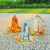 Weatherproof Glass Hummingbird Bird Bath Waterer Attracts Hummingbirds With Smooth Surfaces And Tool Less Installation