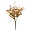 5/12Pcs Fall Artificial Violet Flower Realistic Fake Silk Flower Home