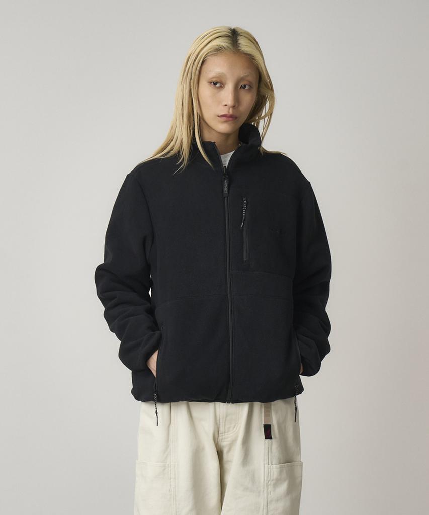 Gramicci Thermal Reversible Fleece Jacket Black