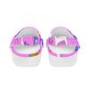 White Color Printed EVA Clogs Women Men Lightweight Breathable Garden Shoes Slip On Beach Pool Bathroom Home Sandals