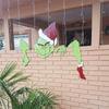 Julegjerde Hagehagedekorasjon Morsom Grinch-dekor Plenhage