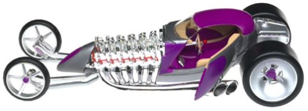 Hot Wheel Slightly Modified MT28922 Completed Product 1/18 (H/W Original)