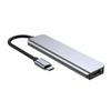 6 in 1 USB-C Typ C HD-Ausgang 4K USB 3.0 HD-Adapter HUB Multifunktions-Dock