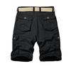 Men's Cargo Shorts Casual Loose Fit Color Shorts With Zipper And Multiple Pockets For Work And Sports