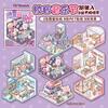 8in1 Kawaii Cartoon 3D Miniature Scene Sticker Visual Stacking DIY Handmade Pocket House Scrapbook Sticker ChildrenFestival Gift