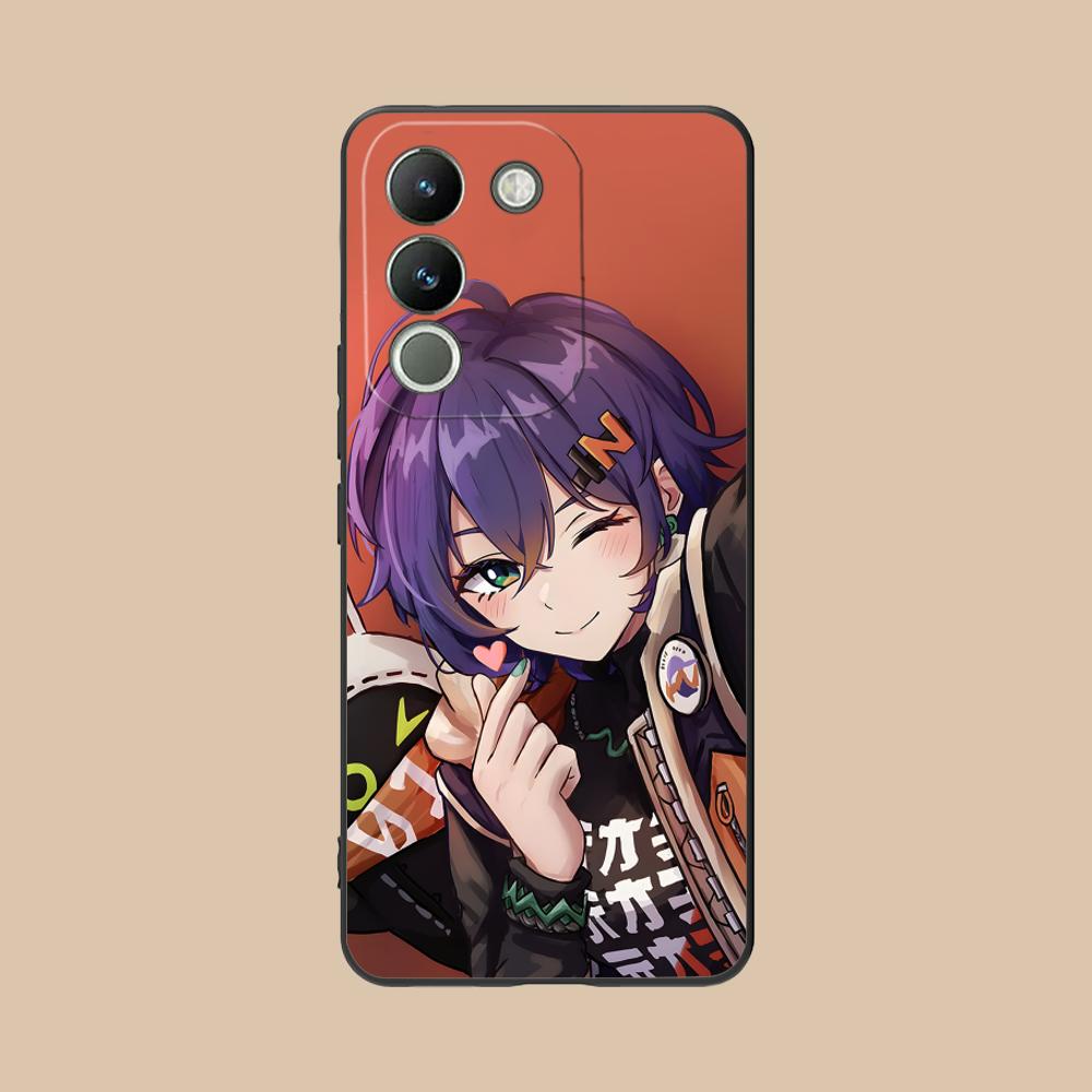 ZZZ Belle Phone Case for VIVO V60 V50 V40 V30 V29 V27 V25 V23 Pro Lite 5G Soft TPU Shockproof Cover