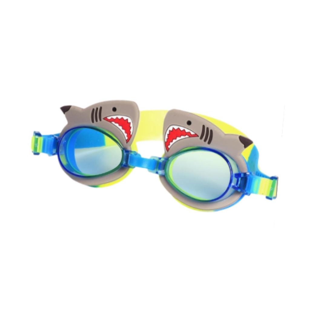 Kids Swim Goggles Shark Shaped Anti Fog Goggles for Water Sports Youths