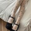 Slim Fit Star Patterned Sexy Sheer Thin Pantyhose Nylon Hosiery Japanese Aesthetic High Waist Leggings Tights for Women