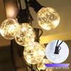 G40 Globe String Lights with Remote Control
