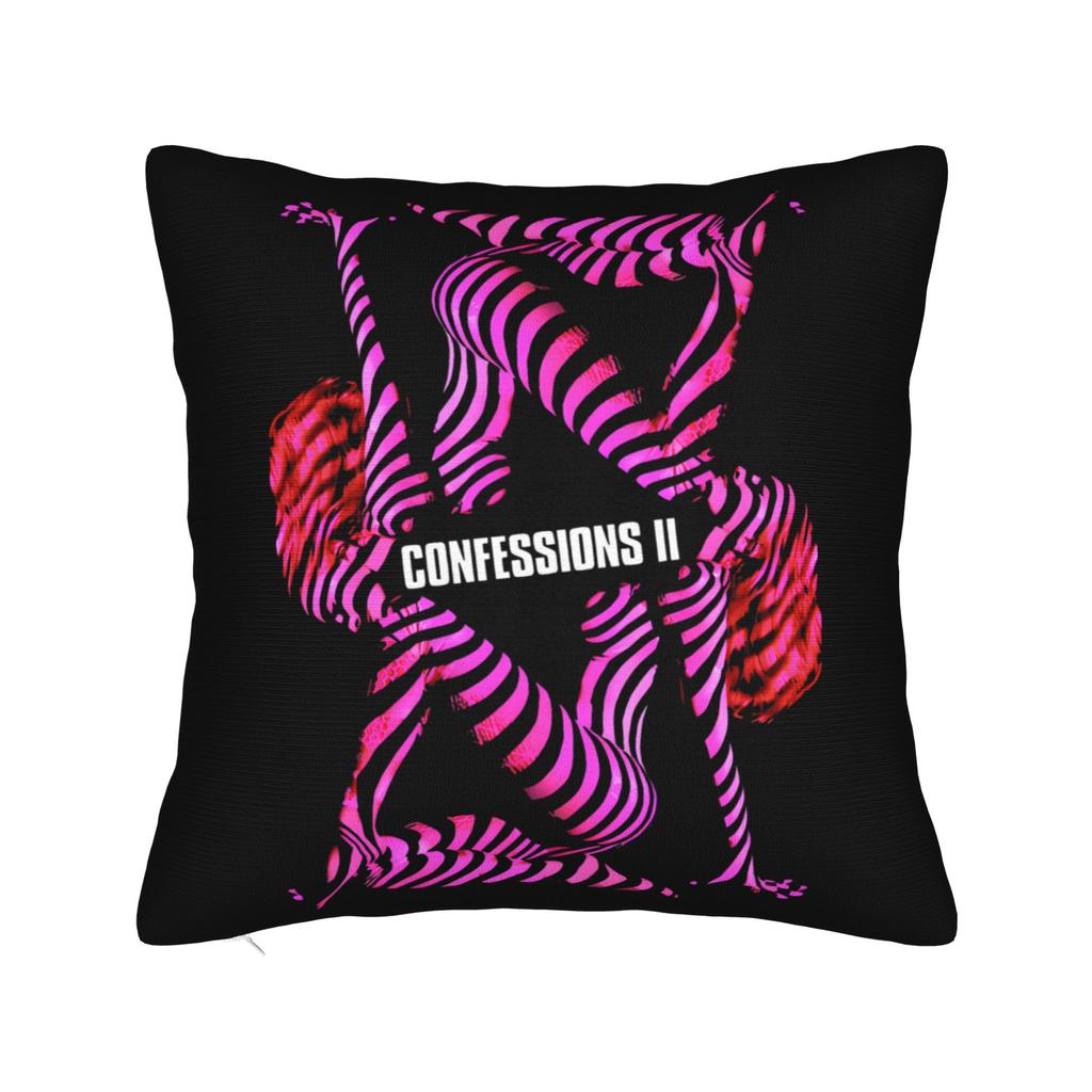 Singer Madonnas Confessions II Pillowcase Double-sided Printing Cushion Cover Gift Throw Pillow Case Cover Home Square 45X45cm