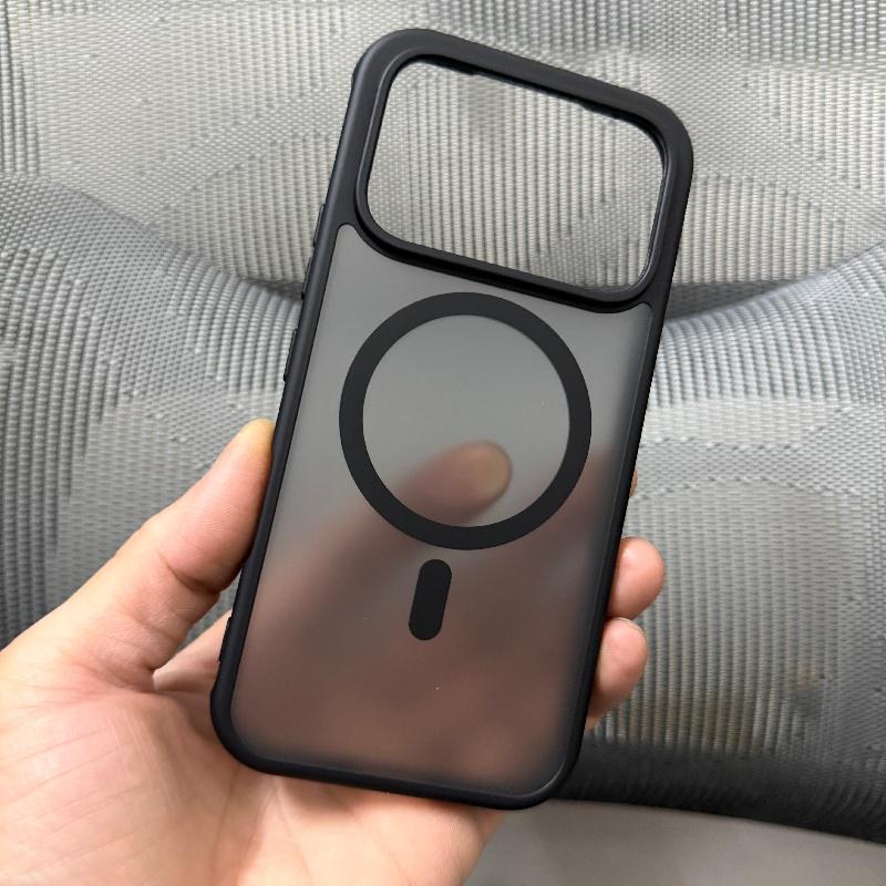 For Honor 600 Pro Case For MagSafe Magnetic Matte Transparent Back Cover Acrylic Protect Phone Shell Shockproof Bumper